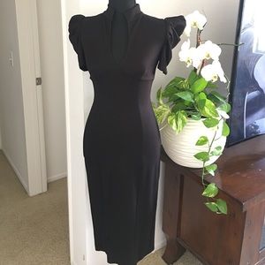BEBE black cocktail dress